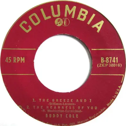 Buddy Cole - Organ Moods In Hi-Fi With Buddy Cole At The Pipe Organ