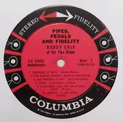 LP - Buddy Cole - Pipes, Pedals And Fidelity