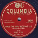 Schellack - Buddy Clark - Where The Apple Blossoms Fall / I'm A Slave To You - Kings Mills Pressing