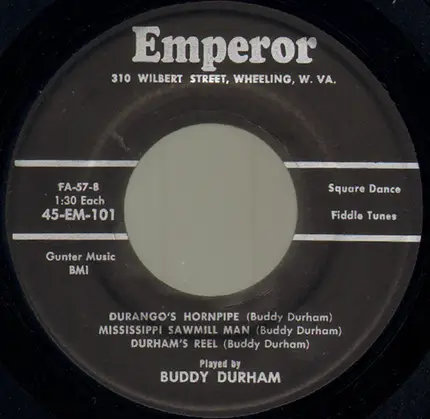 Buddy Durham - Square Dance Fiddle Tunes