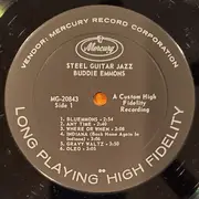 LP - Buddy Emmons - Steel Guitar Jazz - Mono