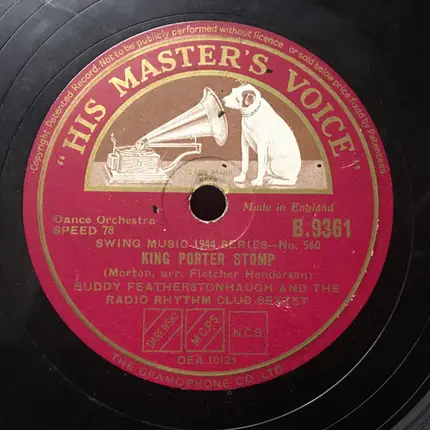 Buddy Featherstonaugh - Big Noise From Winnetka / King Porter Stomp