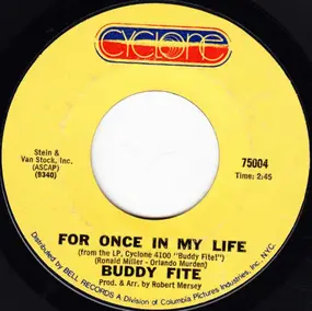 Buddy Fite - For Once In My Life / Glad Rag Doll