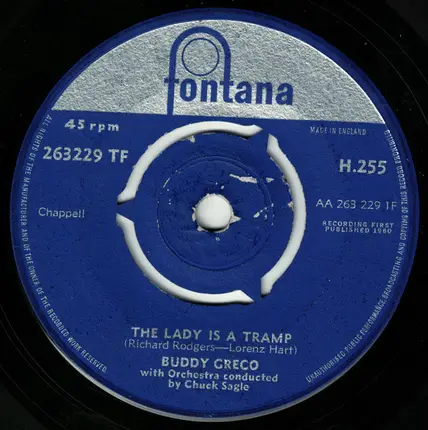 Buddy Greco - The Lady Is A Tramp / Like Young