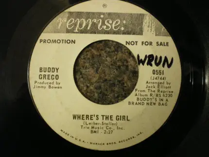 Buddy Greco - Dani / Where's The Girl