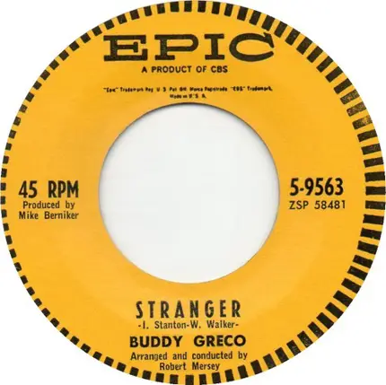Buddy Greco - Just Walk Away