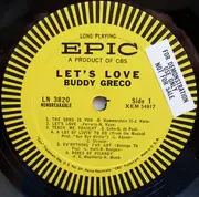 LP - Buddy Greco - Let's Love