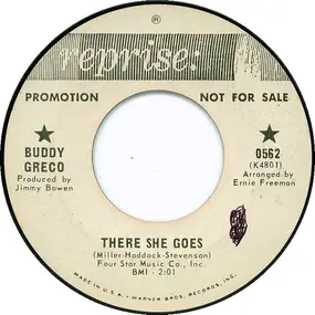 Buddy Greco - There She Goes / Your Name