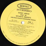 LP - Buddy Greco With Dave Grusin's Enchanted Voices - Sings For Intimate Moments