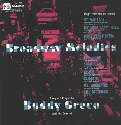 Buddy Greco - Broadway Melodies