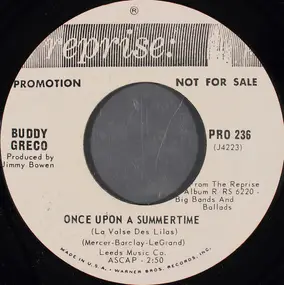 Buddy Greco - Once Upon A Summertime (La Valse Des Lilas)