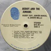 LP - Buddy Guy , Junior Mance & Junior Wells - Buddy And The Juniors - Marbled vinyl