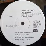 LP - Buddy Guy , Junior Mance & Junior Wells - Buddy And The Juniors - Promo, +Obi, Insert