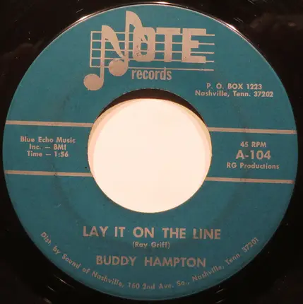 Buddy Hampton - The Mother Of My Children