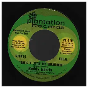 Buddy Harris - She's A Little Bit Unfaithful