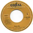 7inch Vinyl Single - Buddy Holly - Rave On / Peggy Sue - Company sleeve