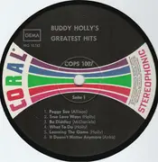 LP - Buddy Holly - Greatest Hits