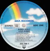 LP - Buddy Holly - Love Songs