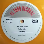 7inch Vinyl Single - Buddy Holly - Not Fade Away - 55th Anniversary Special Edition Vol. 2 - EP, orange
