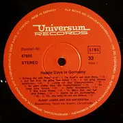 LP - Buddy James And His Orchestra - Happy Days In Germany