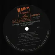 LP - Buddy Rich - Lionel Hampton Presents Buddy Rich - Obi, Insert