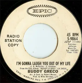 Buddy Greco - I'm Gonna Laugh You Out Of My Life / That Darn Cat