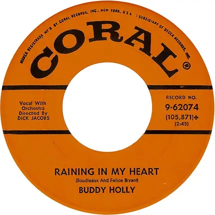Buddy Holly - It Doesn't Matter Anymore