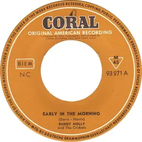 Buddy Holly - Early In The Morning