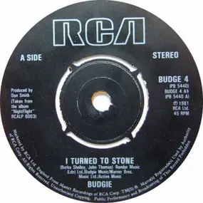 Budgie - I Turned To Stone