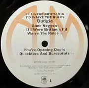 LP - Budgie - If I Were Britannia I'd Waive The Rules - Terre Haute