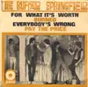 7inch Vinyl Single - Buffalo Springfield - For What It's Worth - RARE FRENCH FIRST