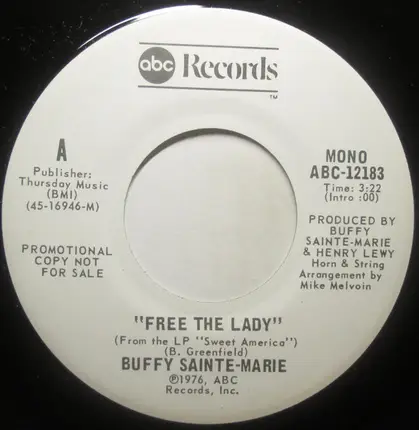 Buffy Sainte-Marie - Free The Lady