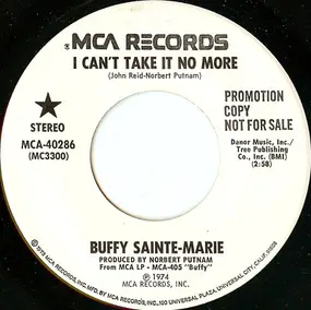 Buffy Sainte-Marie - I Can't Take It No More