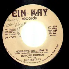 Buford Hirman And The Contesters - Howard's Will