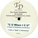 12inch Vinyl Single - Bugsy , Caution And Snake - Take Down Compilation