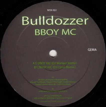 Bulldozzer - BBoy MC