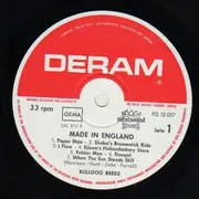 LP - Bulldog Breed - Made In England - Pokora 3001. Original 1st German