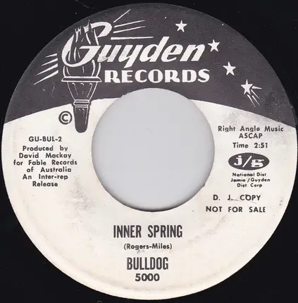 Bulldog - Man Of Constant Sorrow / Inner Spring