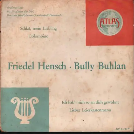 Bully Buhlan - Ich hab´mich so an dich gewöhnt, Lieber Leierkastenmann