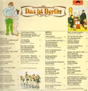 LP - Bully Buhlan, Brigitte Mira, Bruno Fritz... - Das ist Berlin