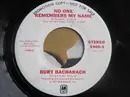 7inch Vinyl Single - Burt Bacharach - Futures / No One Remembers My Name