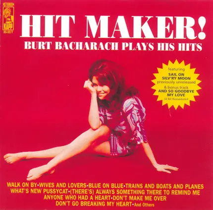 Burt Bacharach - Hit Maker !
