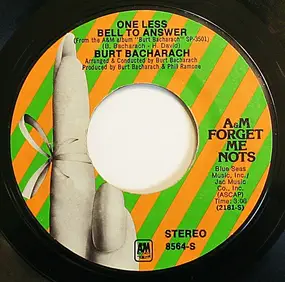 Burt Bacharach - One Less Bell To Answer / A House Is Not A Home