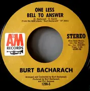 7inch Vinyl Single - Burt Bacharach - One Less Bell To Answer / Freefall