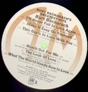 LP - Burt Bacharach - Burt Bacharach's Greatest Hits