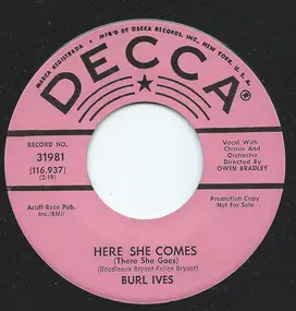 Burl Ives - Here She Comes (There She Goes) / The Atlantic Coastal Live