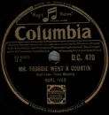 Schellack - Burl Ives - Mr. Froggie Went A Courtin' / The Worried Man Blues