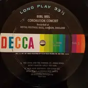 LP - Burl Ives - Coronation Concert