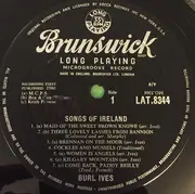 LP - Burl Ives - Songs Of Ireland - Mono