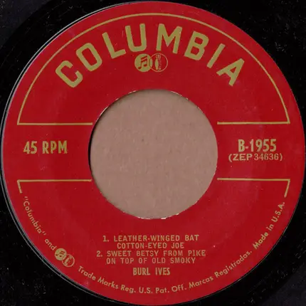 Burl Ives - The Wayfaring Stranger